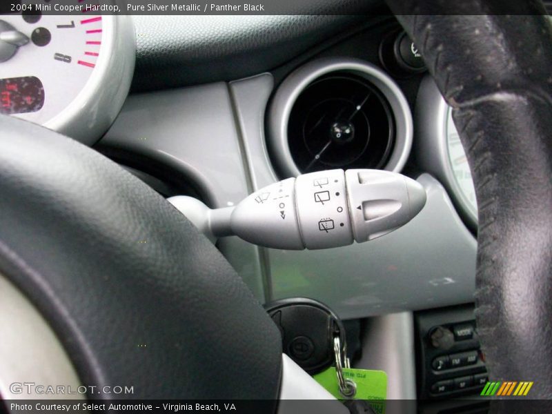 Pure Silver Metallic / Panther Black 2004 Mini Cooper Hardtop