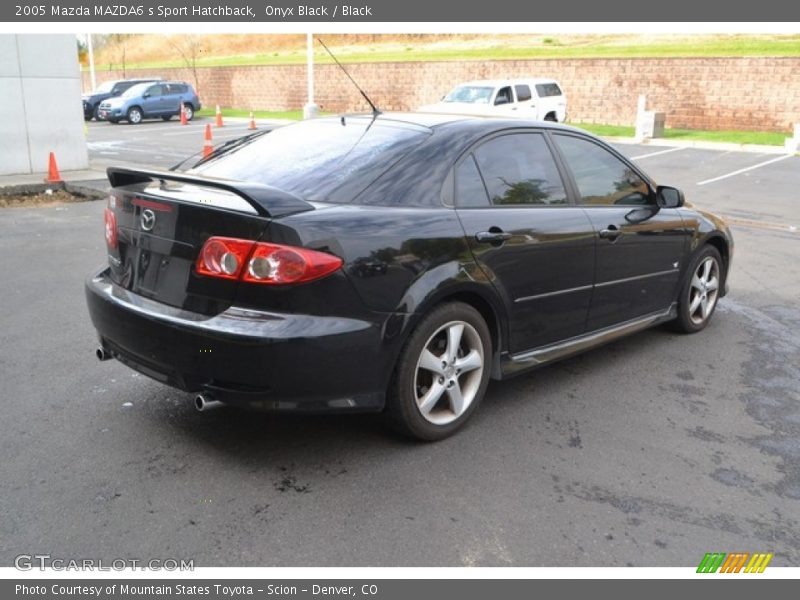 Onyx Black / Black 2005 Mazda MAZDA6 s Sport Hatchback