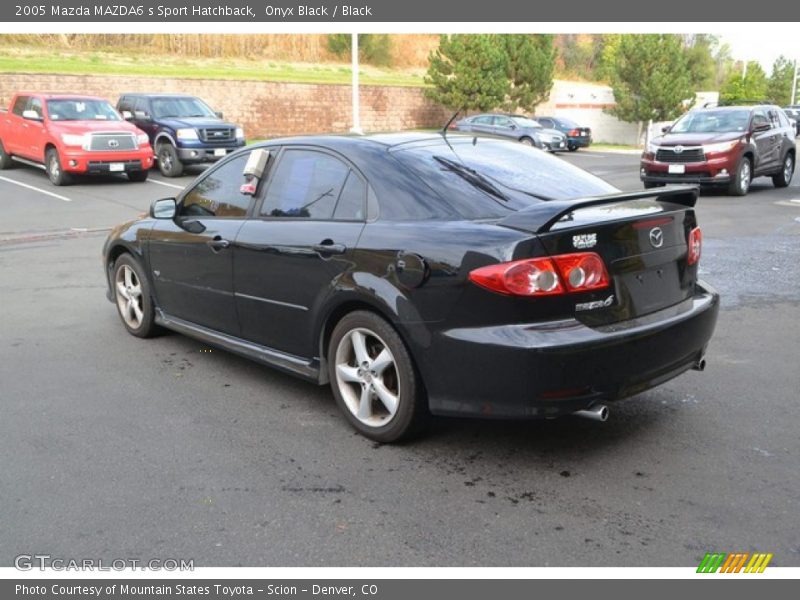Onyx Black / Black 2005 Mazda MAZDA6 s Sport Hatchback
