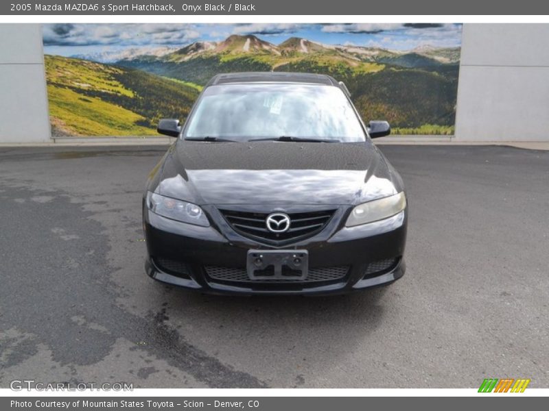 Onyx Black / Black 2005 Mazda MAZDA6 s Sport Hatchback