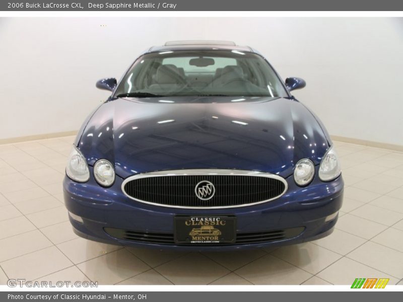 Deep Sapphire Metallic / Gray 2006 Buick LaCrosse CXL