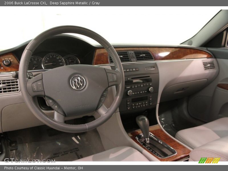Deep Sapphire Metallic / Gray 2006 Buick LaCrosse CXL