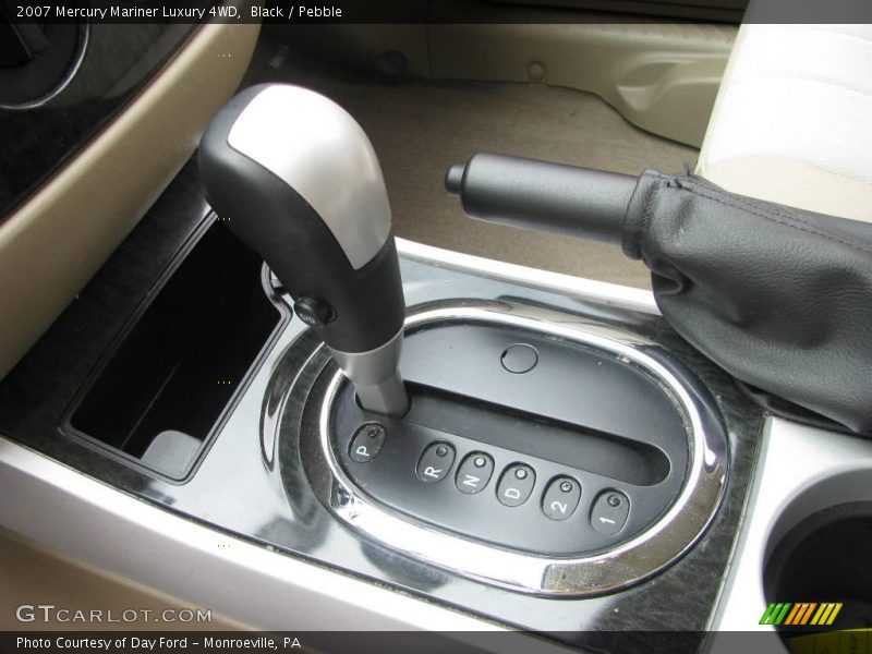 Black / Pebble 2007 Mercury Mariner Luxury 4WD