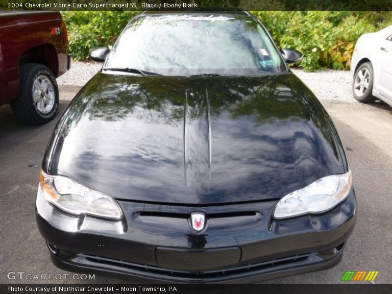 Black / Ebony Black 2004 Chevrolet Monte Carlo Supercharged SS