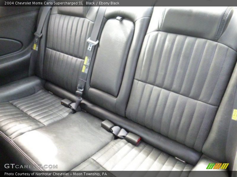 Black / Ebony Black 2004 Chevrolet Monte Carlo Supercharged SS