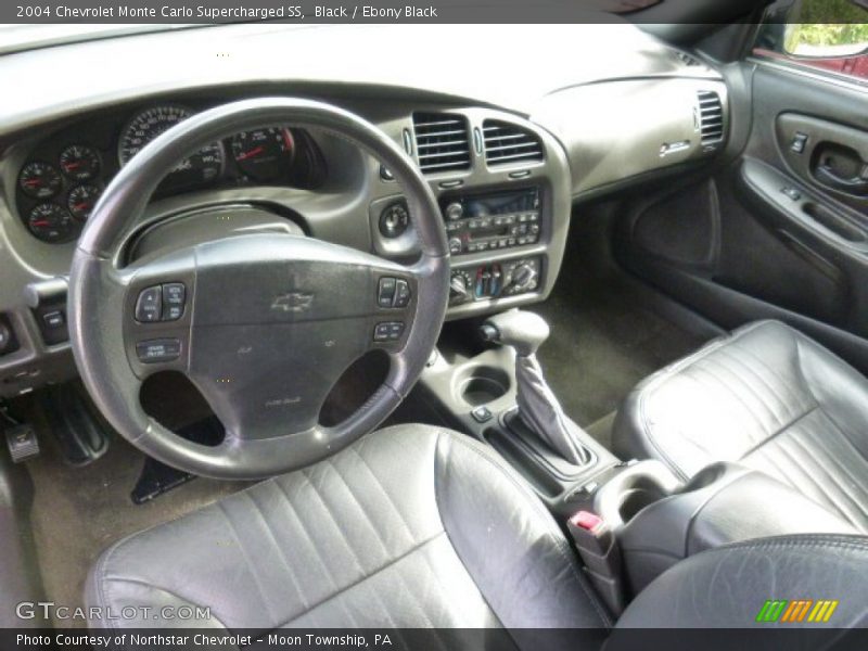 Black / Ebony Black 2004 Chevrolet Monte Carlo Supercharged SS