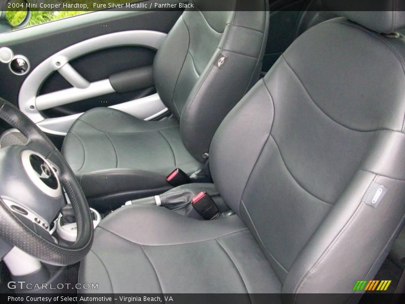 Pure Silver Metallic / Panther Black 2004 Mini Cooper Hardtop