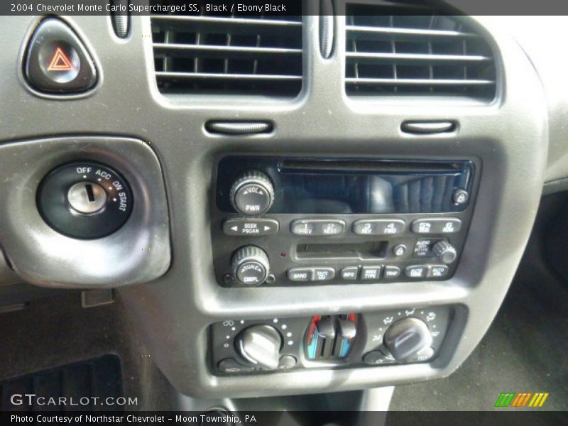 Black / Ebony Black 2004 Chevrolet Monte Carlo Supercharged SS