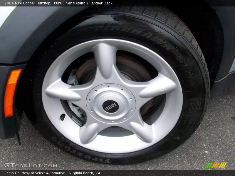 Pure Silver Metallic / Panther Black 2004 Mini Cooper Hardtop