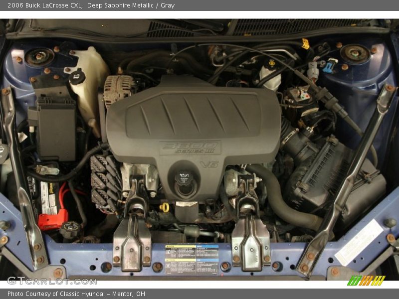 Deep Sapphire Metallic / Gray 2006 Buick LaCrosse CXL
