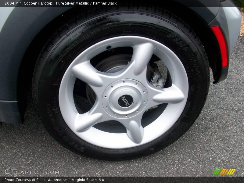 Pure Silver Metallic / Panther Black 2004 Mini Cooper Hardtop