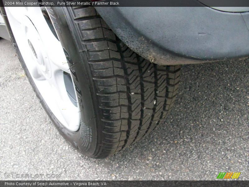 Pure Silver Metallic / Panther Black 2004 Mini Cooper Hardtop