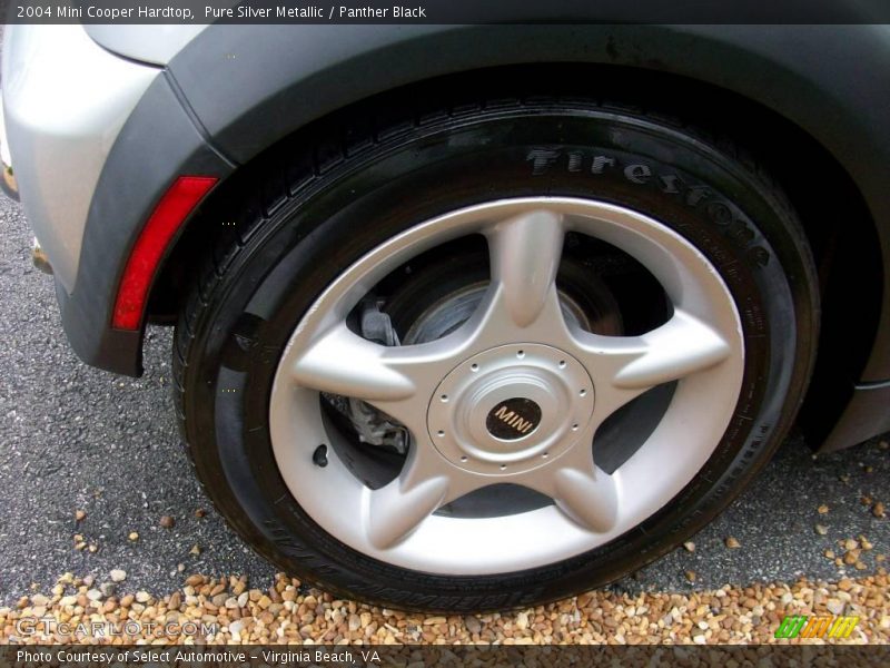 Pure Silver Metallic / Panther Black 2004 Mini Cooper Hardtop