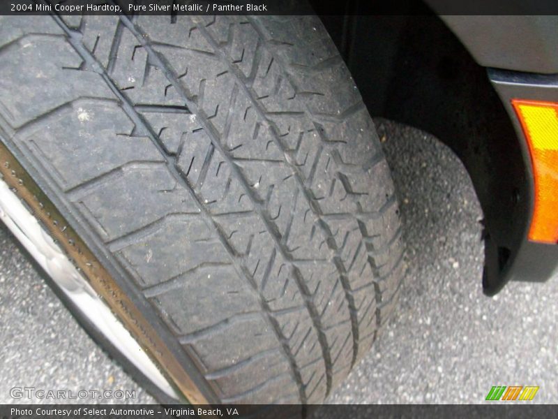 Pure Silver Metallic / Panther Black 2004 Mini Cooper Hardtop