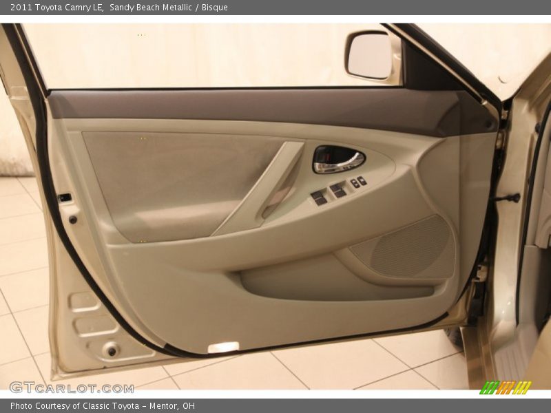 Sandy Beach Metallic / Bisque 2011 Toyota Camry LE