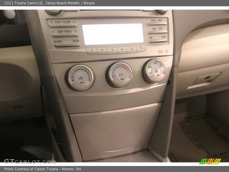 Sandy Beach Metallic / Bisque 2011 Toyota Camry LE