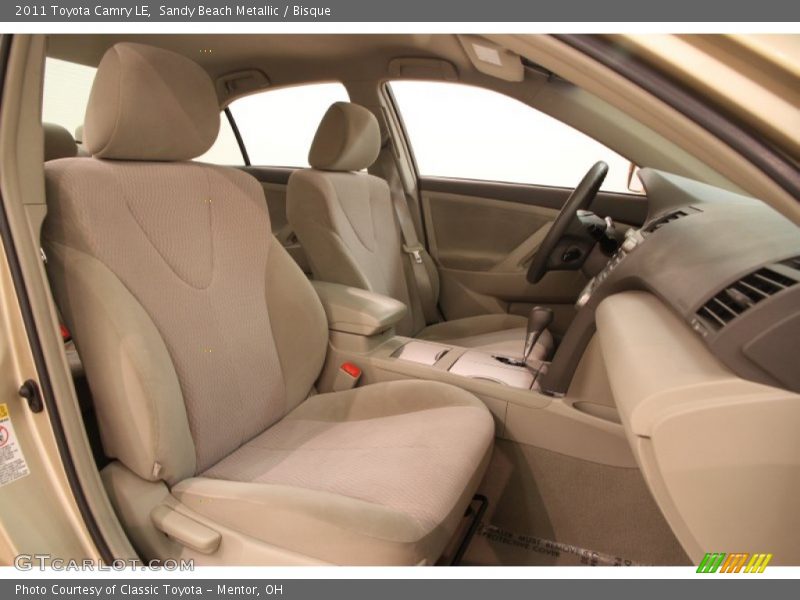 Sandy Beach Metallic / Bisque 2011 Toyota Camry LE