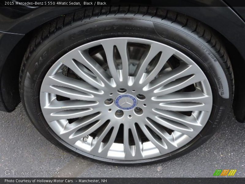 Black / Black 2015 Mercedes-Benz S 550 4Matic Sedan