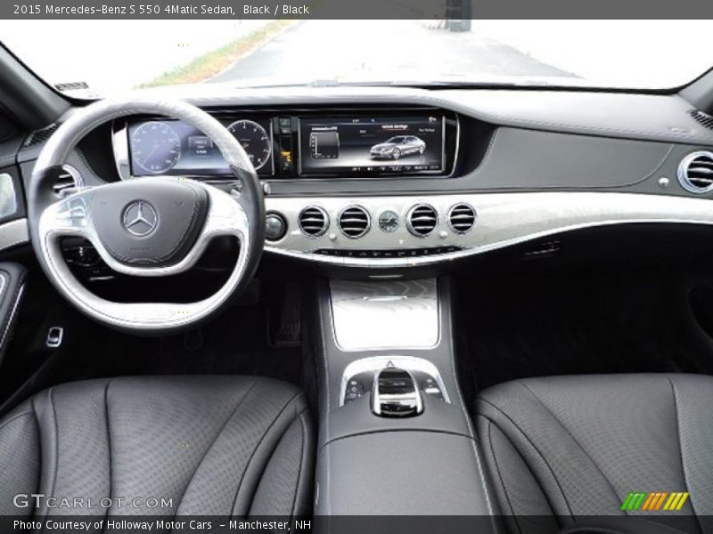 Black / Black 2015 Mercedes-Benz S 550 4Matic Sedan