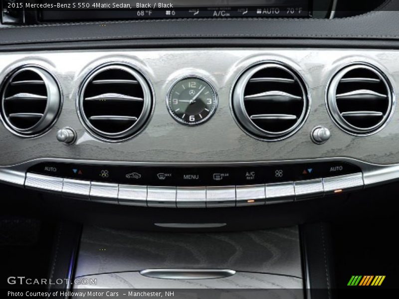 Black / Black 2015 Mercedes-Benz S 550 4Matic Sedan