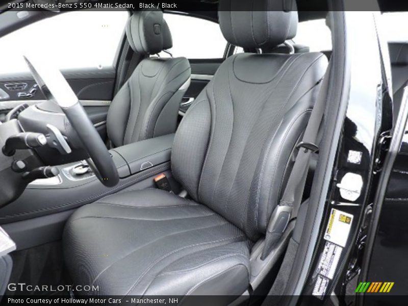 Black / Black 2015 Mercedes-Benz S 550 4Matic Sedan