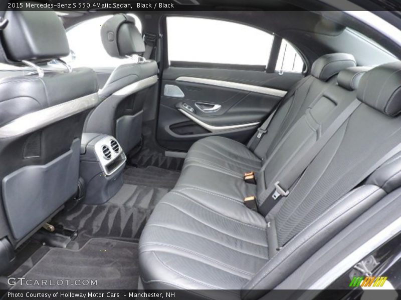 Black / Black 2015 Mercedes-Benz S 550 4Matic Sedan