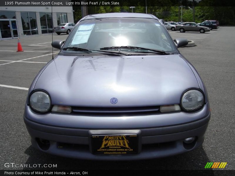 Light Iris Blue Pearl / Dark Slate 1995 Plymouth Neon Sport Coupe