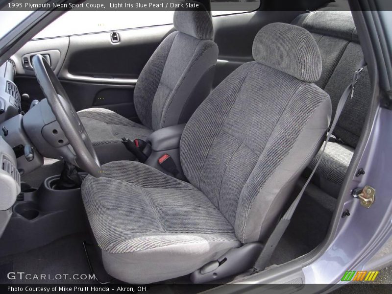 Light Iris Blue Pearl / Dark Slate 1995 Plymouth Neon Sport Coupe