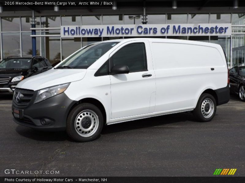 Arctic White / Black 2016 Mercedes-Benz Metris Cargo Van