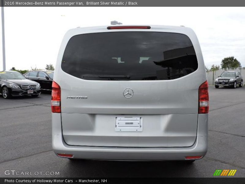 Brilliant Silver Metallic / Black 2016 Mercedes-Benz Metris Passenger Van