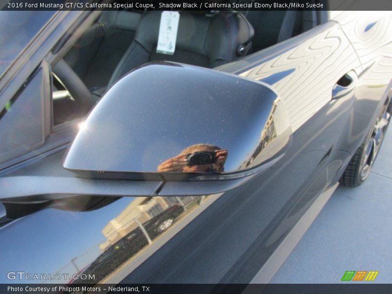 Shadow Black / California Special Ebony Black/Miko Suede 2016 Ford Mustang GT/CS California Special Coupe