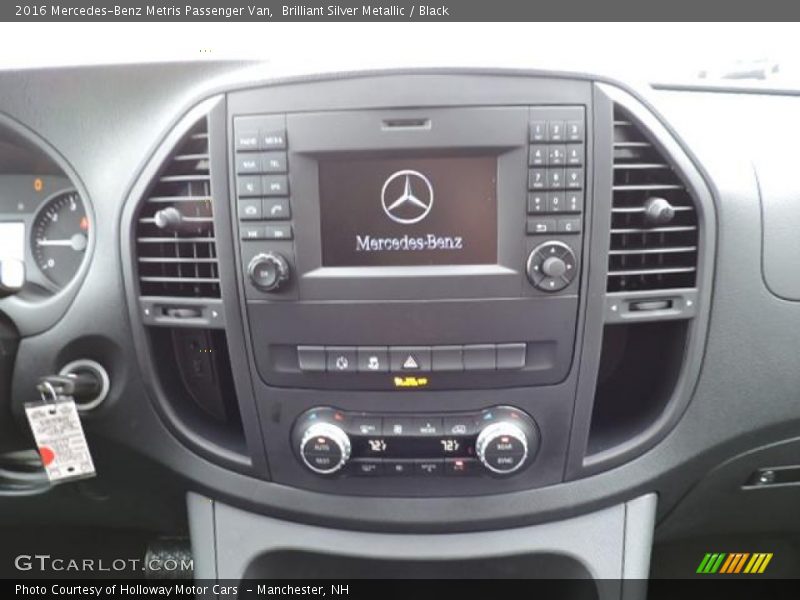 Brilliant Silver Metallic / Black 2016 Mercedes-Benz Metris Passenger Van