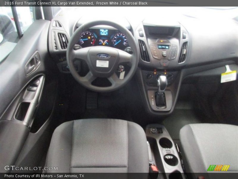  2016 Transit Connect XL Cargo Van Extended Charcoal Black Interior