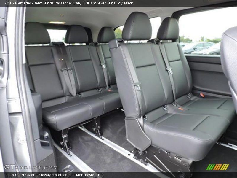 Brilliant Silver Metallic / Black 2016 Mercedes-Benz Metris Passenger Van