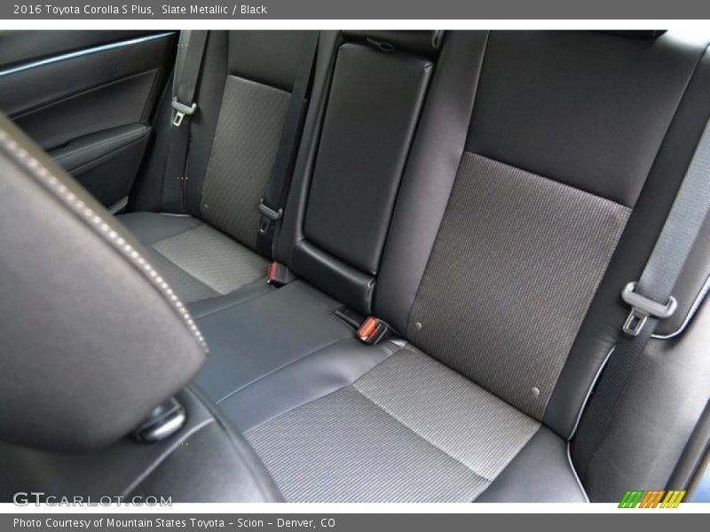 Slate Metallic / Black 2016 Toyota Corolla S Plus