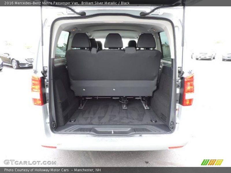 Brilliant Silver Metallic / Black 2016 Mercedes-Benz Metris Passenger Van