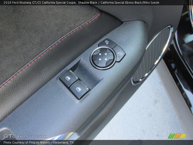 Controls of 2016 Mustang GT/CS California Special Coupe