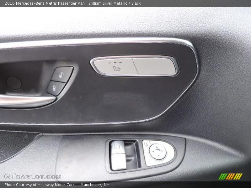 Brilliant Silver Metallic / Black 2016 Mercedes-Benz Metris Passenger Van