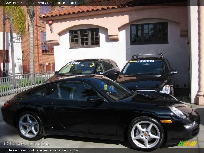 Black / Black 2005 Porsche 911 Carrera Coupe