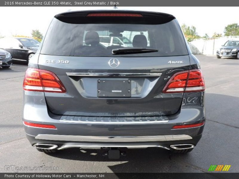 Steel Grey Metallic / Black 2016 Mercedes-Benz GLE 350 4Matic