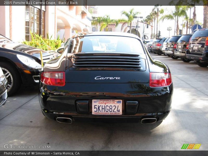 Black / Black 2005 Porsche 911 Carrera Coupe