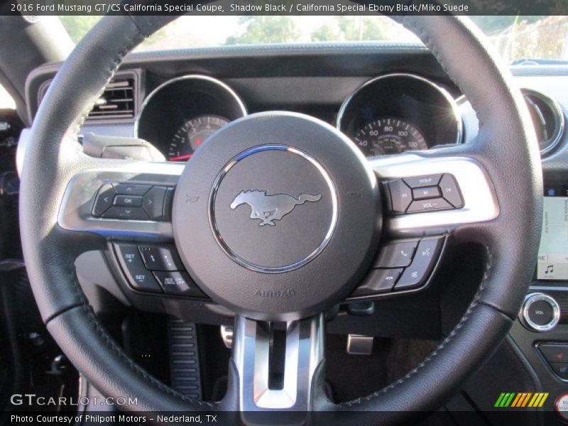  2016 Mustang GT/CS California Special Coupe Steering Wheel