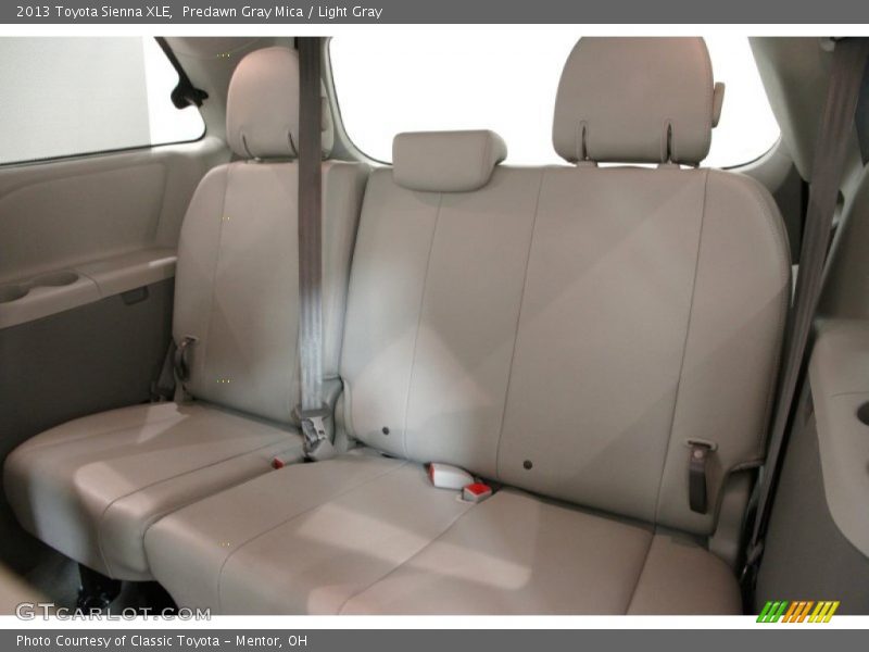 Predawn Gray Mica / Light Gray 2013 Toyota Sienna XLE