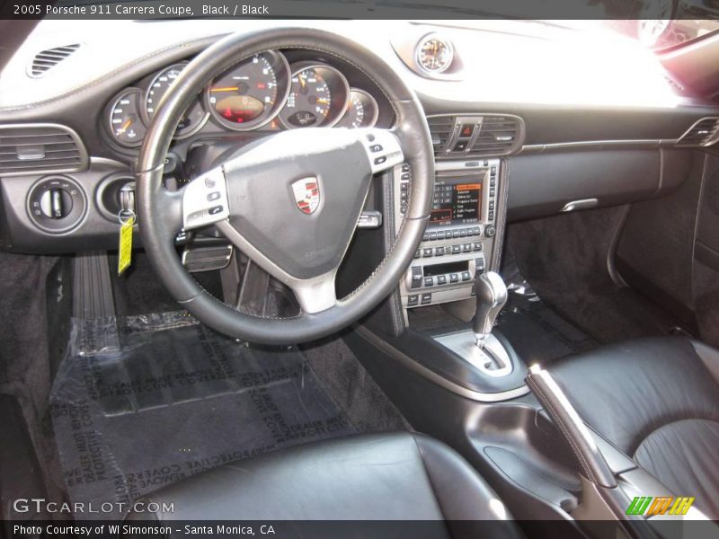 Black / Black 2005 Porsche 911 Carrera Coupe