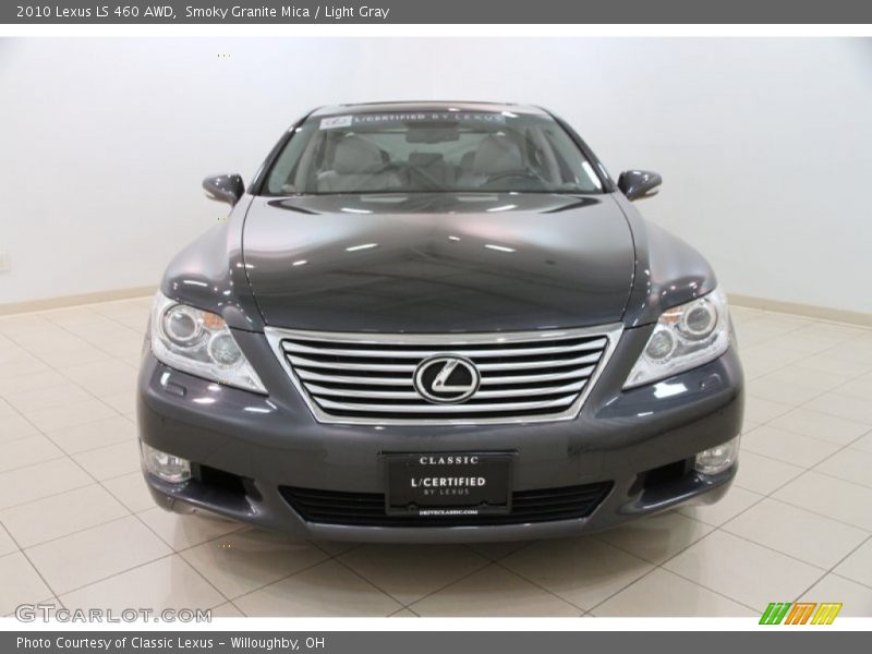 Smoky Granite Mica / Light Gray 2010 Lexus LS 460 AWD