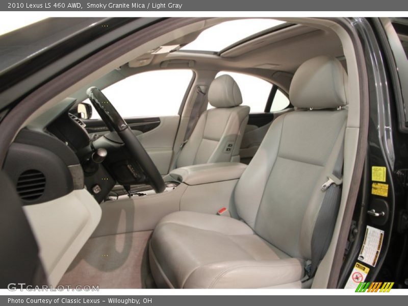  2010 LS 460 AWD Light Gray Interior
