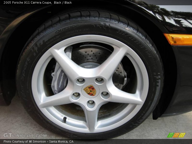 Black / Black 2005 Porsche 911 Carrera Coupe