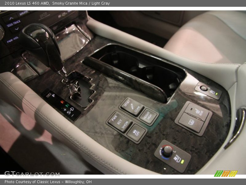 Smoky Granite Mica / Light Gray 2010 Lexus LS 460 AWD