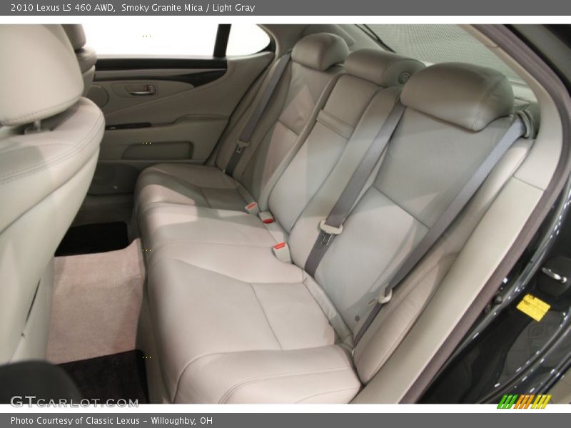 Smoky Granite Mica / Light Gray 2010 Lexus LS 460 AWD