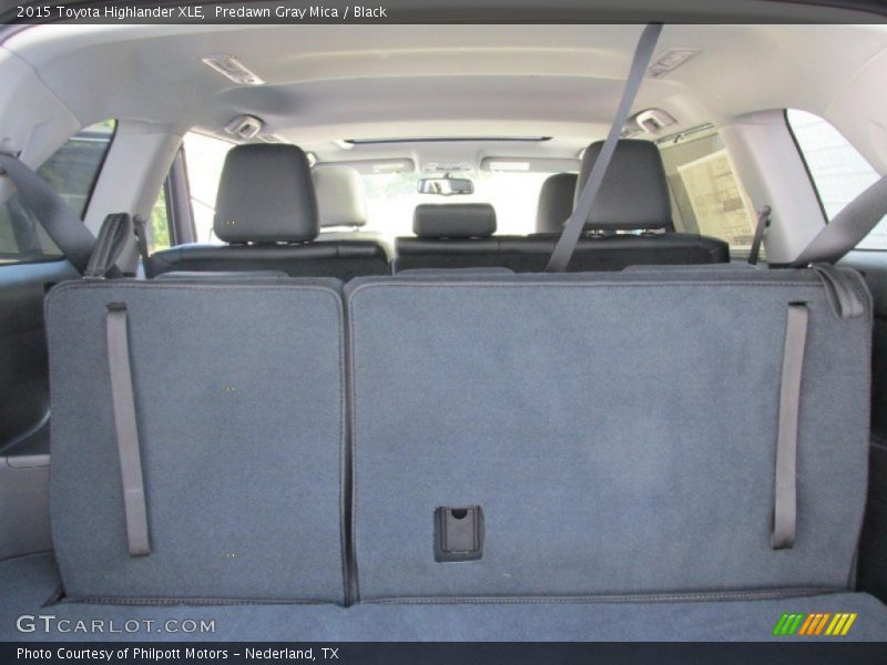 Predawn Gray Mica / Black 2015 Toyota Highlander XLE